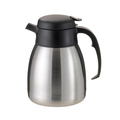 Service Ideas SteelVac Carafe, Vacuum Insulated, 1.2 Liter, Brushed Stainless FVPC12